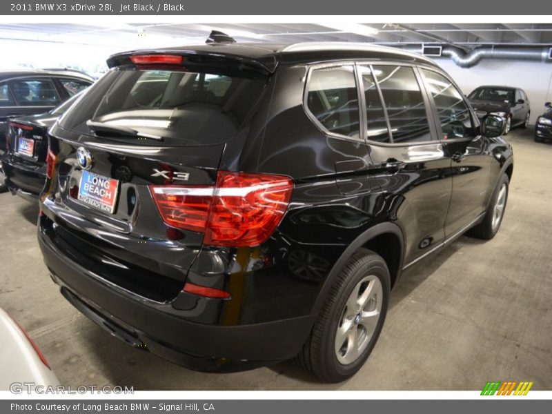 Jet Black / Black 2011 BMW X3 xDrive 28i