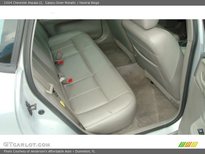 Galaxy Silver Metallic / Neutral Beige 2004 Chevrolet Impala LS