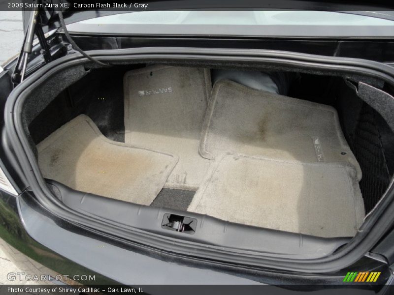 Carbon Flash Black / Gray 2008 Saturn Aura XE