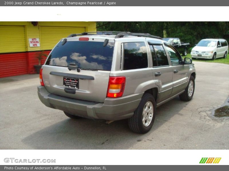 Champagne Pearlcoat / Agate 2000 Jeep Grand Cherokee Laredo