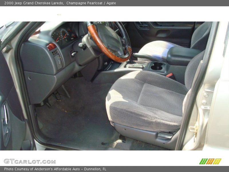 Champagne Pearlcoat / Agate 2000 Jeep Grand Cherokee Laredo