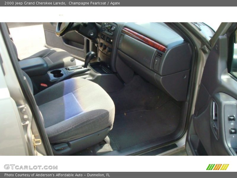 Champagne Pearlcoat / Agate 2000 Jeep Grand Cherokee Laredo