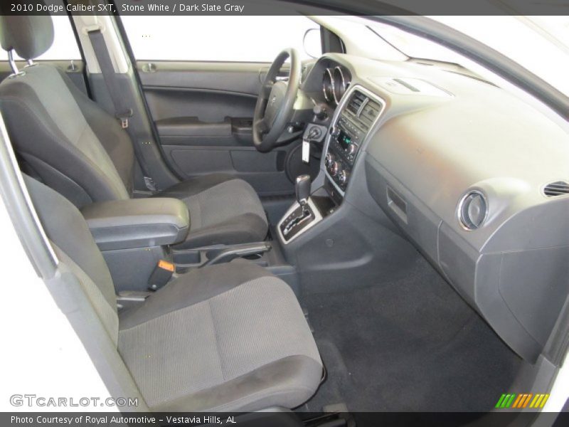 Stone White / Dark Slate Gray 2010 Dodge Caliber SXT