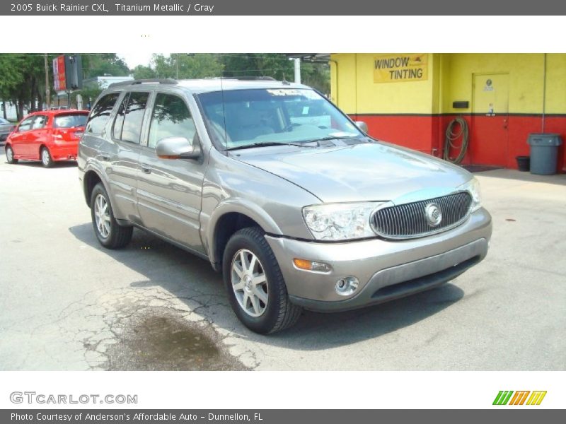 Titanium Metallic / Gray 2005 Buick Rainier CXL