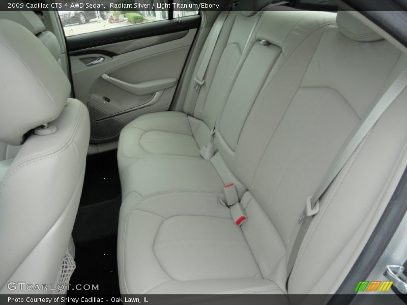 Radiant Silver / Light Titanium/Ebony 2009 Cadillac CTS 4 AWD Sedan
