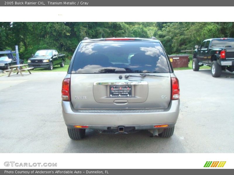 Titanium Metallic / Gray 2005 Buick Rainier CXL