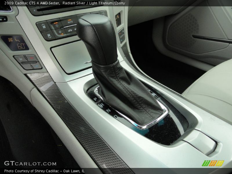 Radiant Silver / Light Titanium/Ebony 2009 Cadillac CTS 4 AWD Sedan