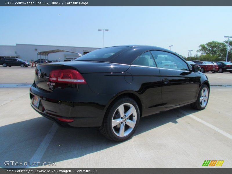 Black / Cornsilk Beige 2012 Volkswagen Eos Lux