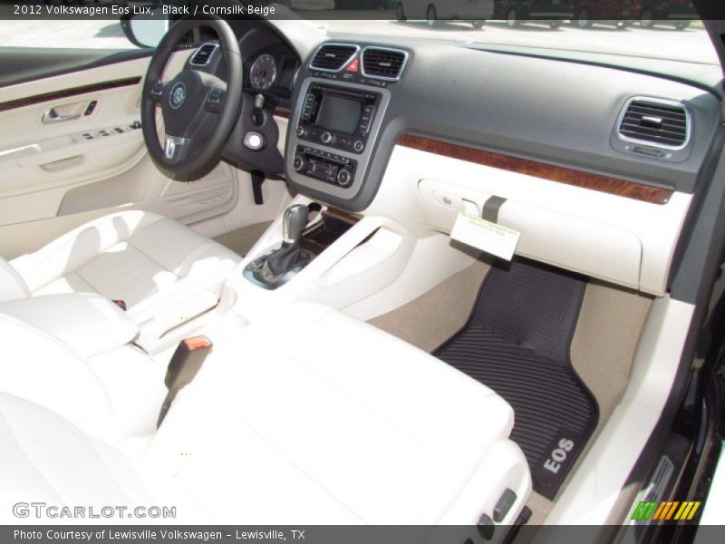 Black / Cornsilk Beige 2012 Volkswagen Eos Lux