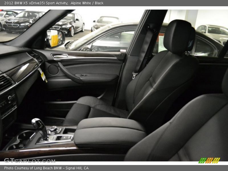 Alpine White / Black 2012 BMW X5 xDrive35i Sport Activity