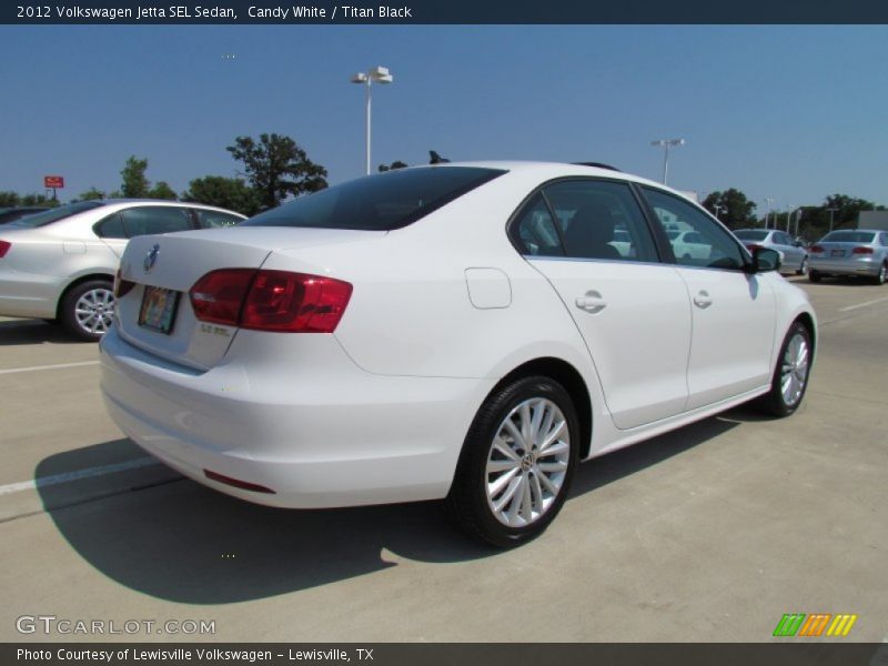 Candy White / Titan Black 2012 Volkswagen Jetta SEL Sedan