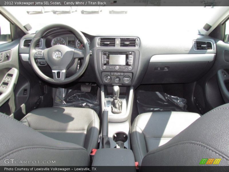 Candy White / Titan Black 2012 Volkswagen Jetta SEL Sedan