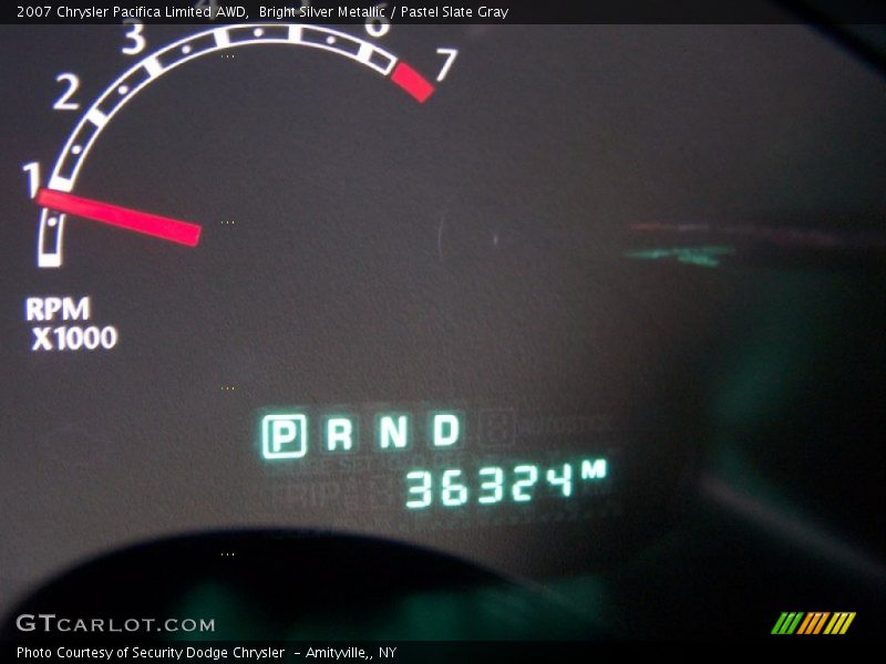 Bright Silver Metallic / Pastel Slate Gray 2007 Chrysler Pacifica Limited AWD