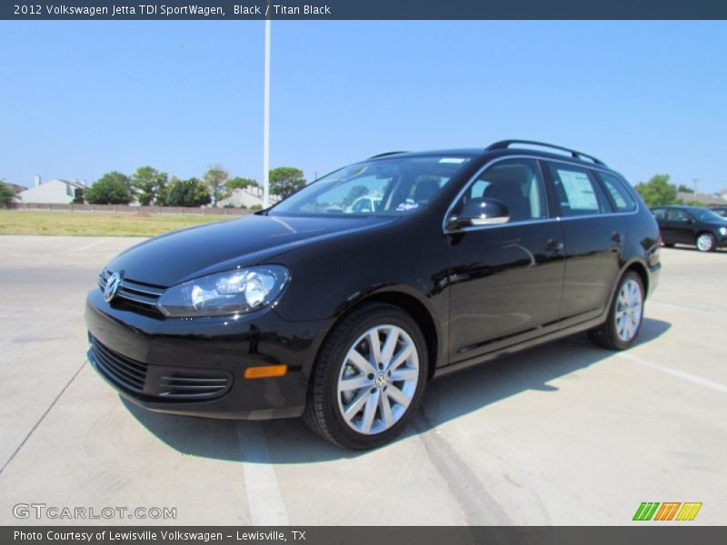  2012 Jetta TDI SportWagen Black