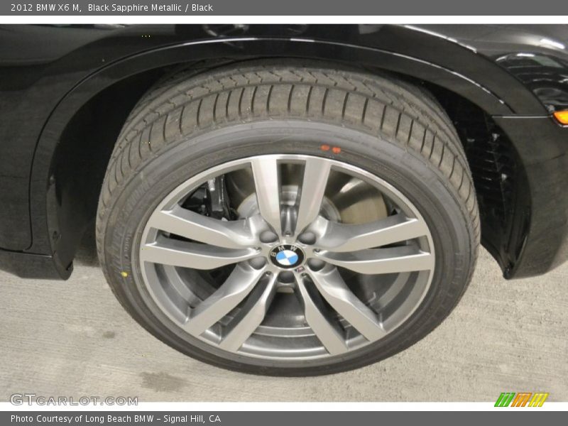 Black Sapphire Metallic / Black 2012 BMW X6 M