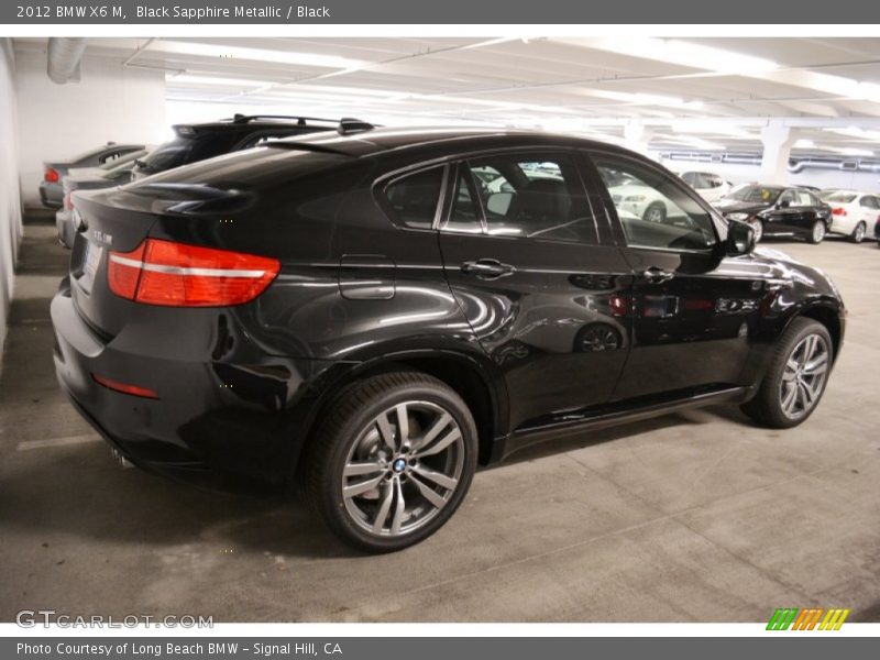  2012 X6 M  Black Sapphire Metallic