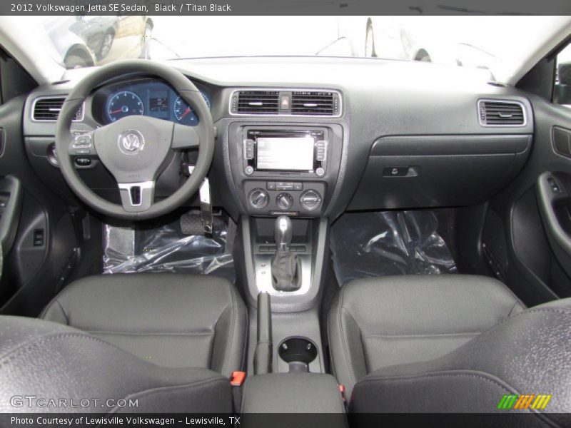 Dashboard of 2012 Jetta SE Sedan