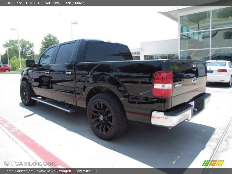 Black / Black 2006 Ford F150 XLT SuperCrew