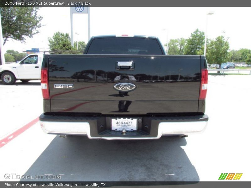 Black / Black 2006 Ford F150 XLT SuperCrew