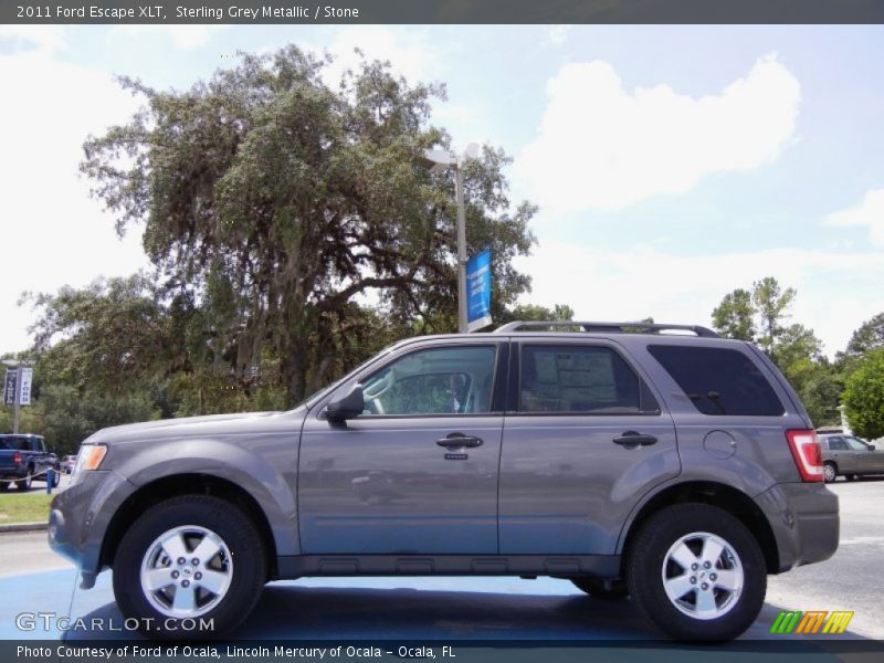 Sterling Grey Metallic / Stone 2011 Ford Escape XLT