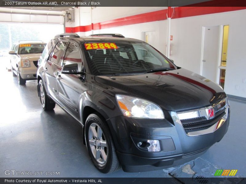 Charcoal Black / Black 2007 Saturn Outlook XR AWD