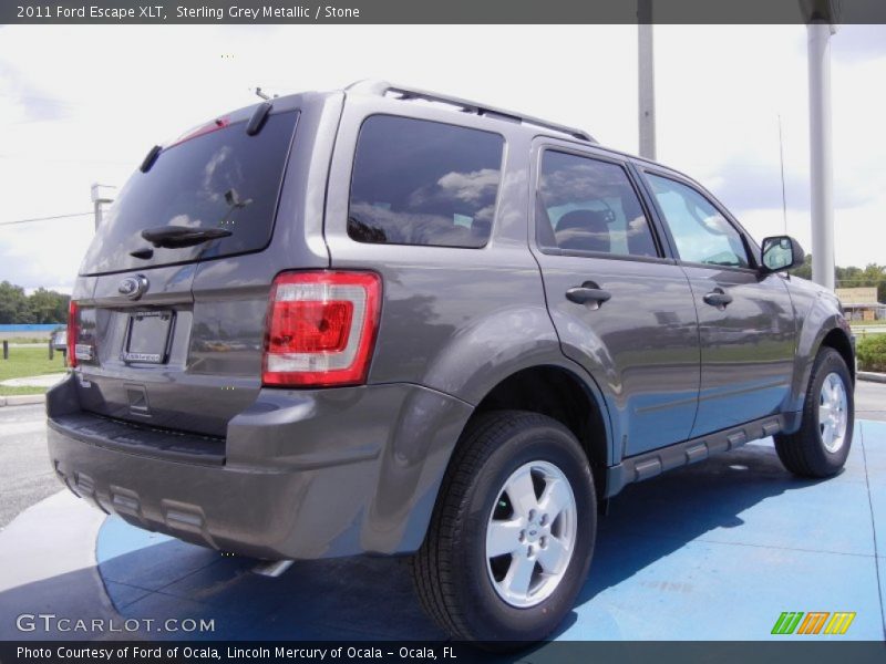 Sterling Grey Metallic / Stone 2011 Ford Escape XLT