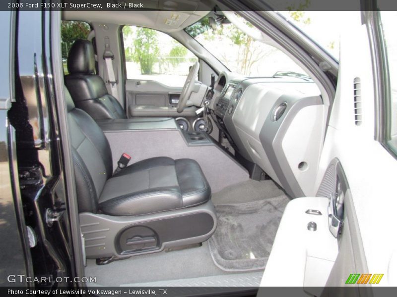 Black / Black 2006 Ford F150 XLT SuperCrew