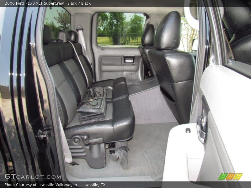 Black / Black 2006 Ford F150 XLT SuperCrew