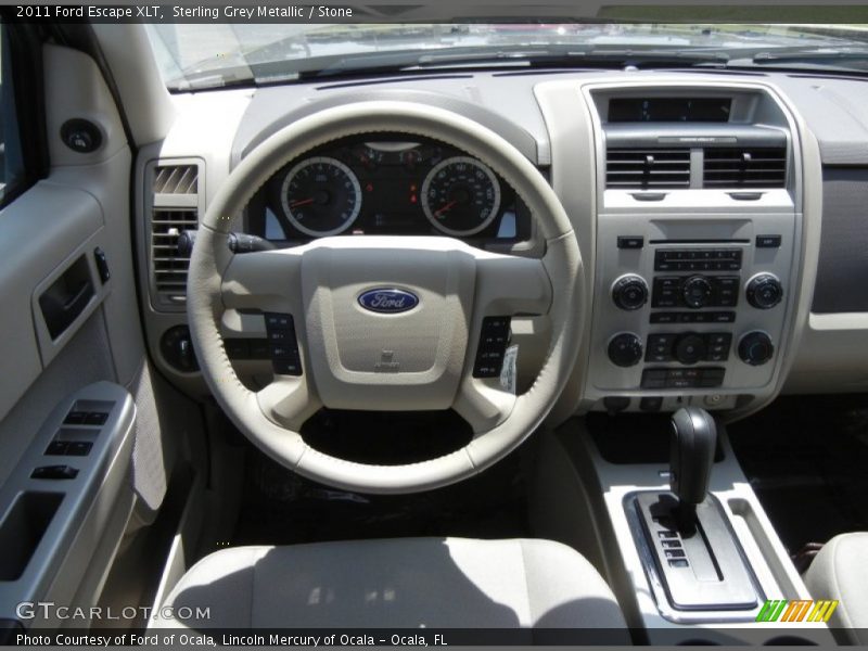 Sterling Grey Metallic / Stone 2011 Ford Escape XLT