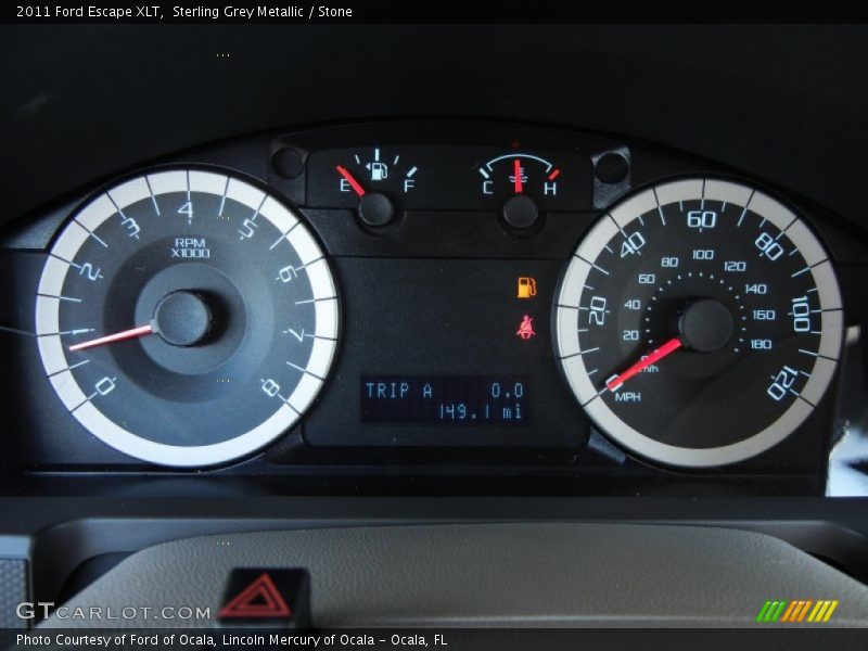 Sterling Grey Metallic / Stone 2011 Ford Escape XLT