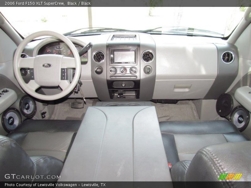 Black / Black 2006 Ford F150 XLT SuperCrew