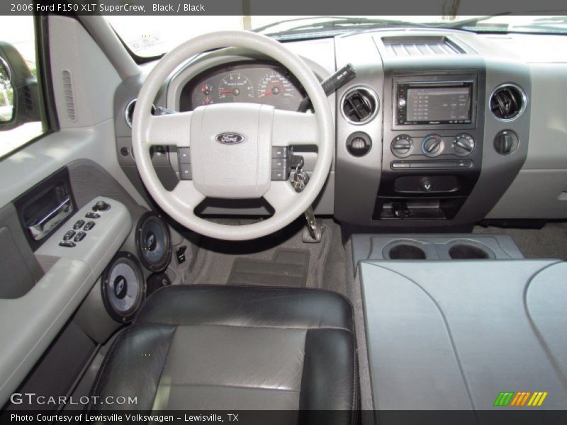 Black / Black 2006 Ford F150 XLT SuperCrew