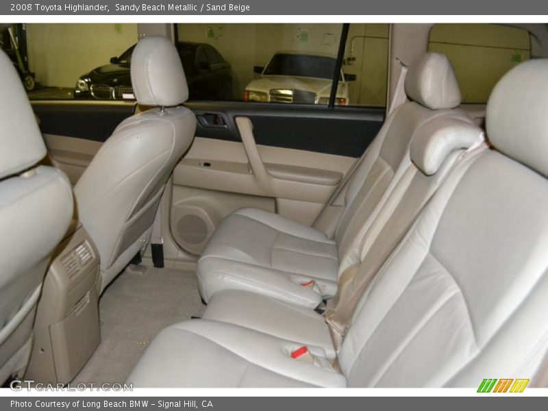 Sandy Beach Metallic / Sand Beige 2008 Toyota Highlander