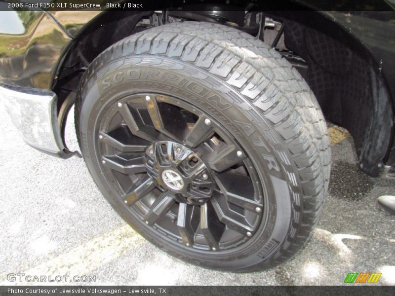 Black / Black 2006 Ford F150 XLT SuperCrew