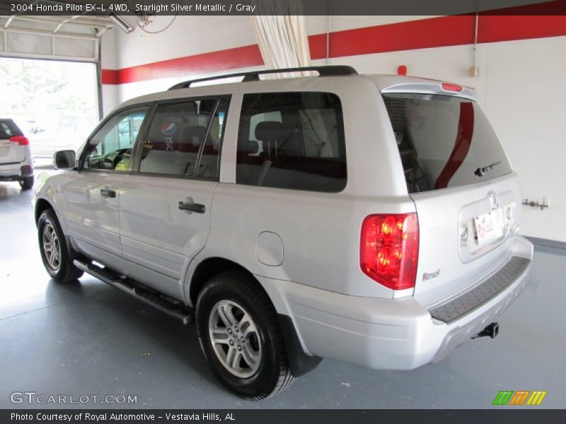 Starlight Silver Metallic / Gray 2004 Honda Pilot EX-L 4WD