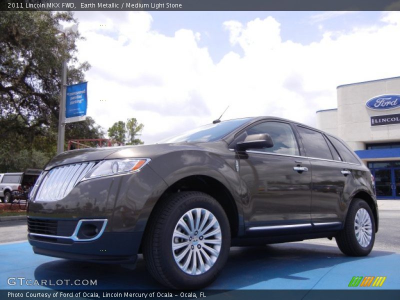 Earth Metallic / Medium Light Stone 2011 Lincoln MKX FWD