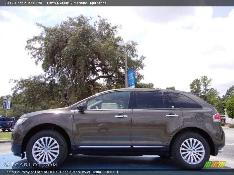 Earth Metallic / Medium Light Stone 2011 Lincoln MKX FWD