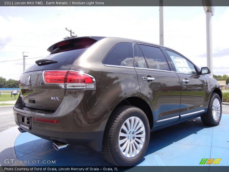 Earth Metallic / Medium Light Stone 2011 Lincoln MKX FWD