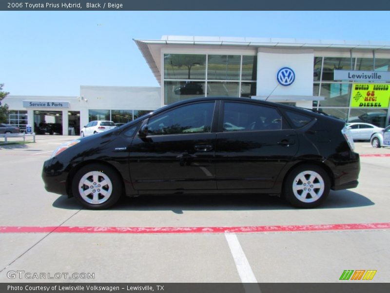 Black / Beige 2006 Toyota Prius Hybrid