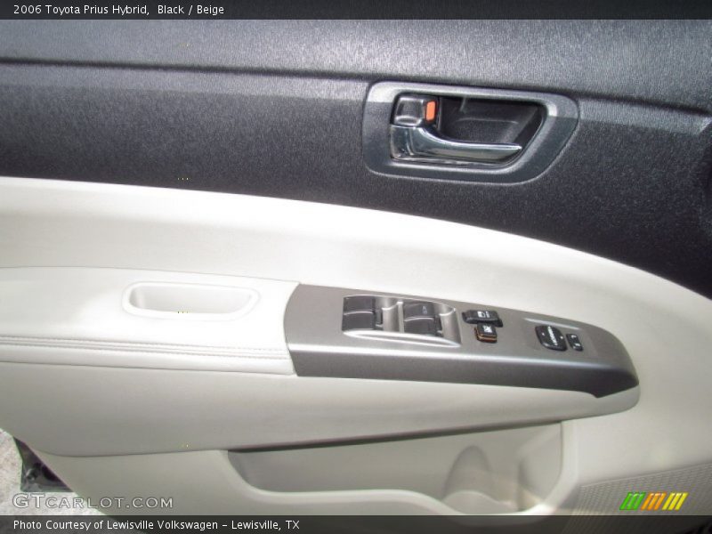 Black / Beige 2006 Toyota Prius Hybrid
