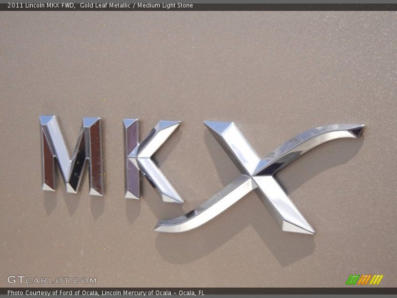 Gold Leaf Metallic / Medium Light Stone 2011 Lincoln MKX FWD