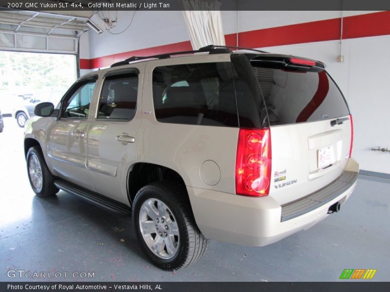 Gold Mist Metallic / Light Tan 2007 GMC Yukon SLT 4x4
