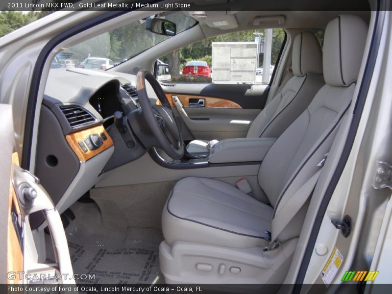 Gold Leaf Metallic / Medium Light Stone 2011 Lincoln MKX FWD