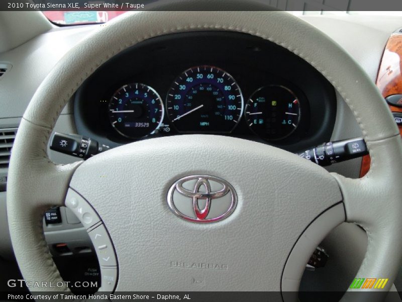  2010 Sienna XLE Steering Wheel