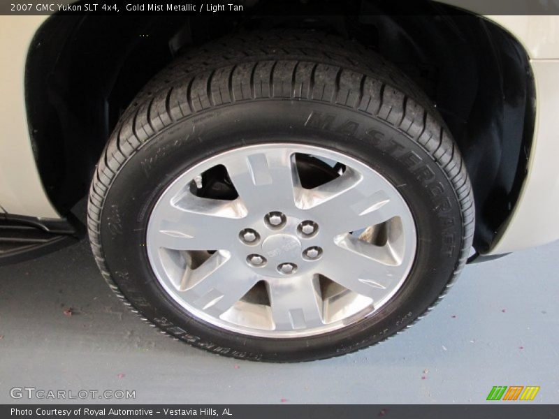 Gold Mist Metallic / Light Tan 2007 GMC Yukon SLT 4x4