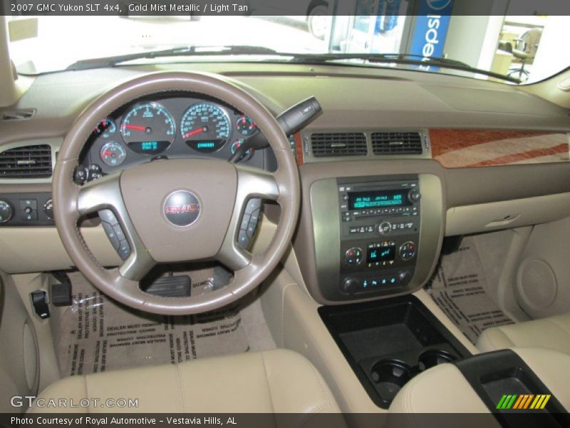 Gold Mist Metallic / Light Tan 2007 GMC Yukon SLT 4x4