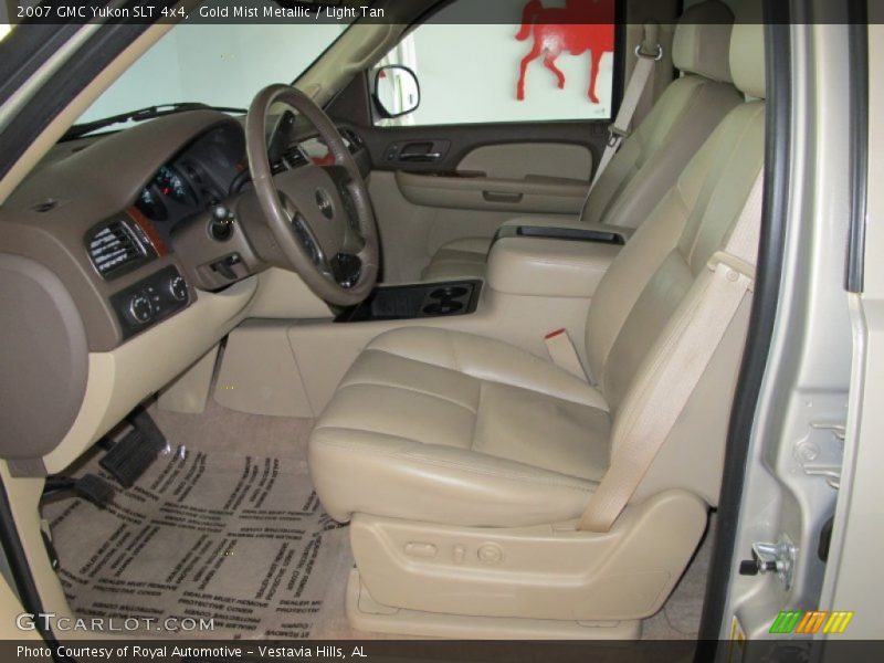 Gold Mist Metallic / Light Tan 2007 GMC Yukon SLT 4x4