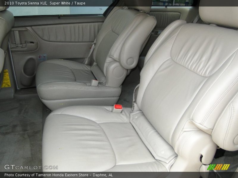  2010 Sienna XLE Taupe Interior
