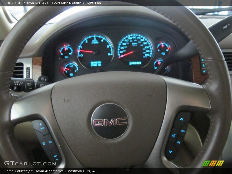 Gold Mist Metallic / Light Tan 2007 GMC Yukon SLT 4x4