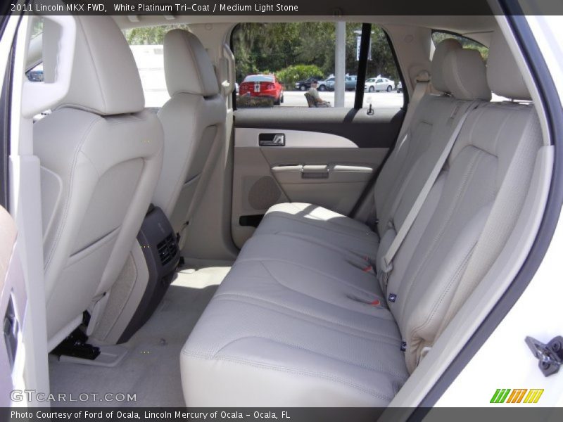 White Platinum Tri-Coat / Medium Light Stone 2011 Lincoln MKX FWD